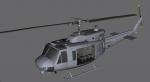 FSX Twin Huey Static Scenery Object